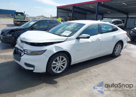 2018 Chevrolet Malibu Lt из США, поврежденный, VIN 1G1ZD5ST9JF186810